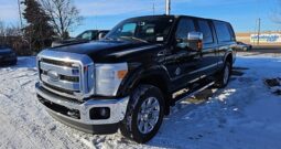 Used 2016 Ford Super Duty F-350 SRW LARIAT /6.7L / ULTIMATE PACKAGE / TOPPER / EXTRA CLEAN