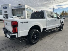 New 2024 Ford Super Duty F-350 SRW LARIAT 4WD CREW CAB W/BLACK APPEARANCE PKG, SKID PLATES, MOONROOF, AND ULTIMATE PKG