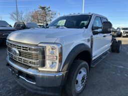 New 2024 Ford Super Duty F-550 DRW XLT CREW CHASSIS 4WD W/RUNNING BOARDS, SKID PLATES, HIGH CAPACITY TOW PKG & 19,500 LBS PAYLOAD PKG