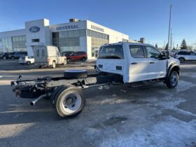 New 2024 Ford Super Duty F-550 DRW XLT CREW CHASSIS 4WD W/RUNNING BOARDS, SKID PLATES, HIGH CAPACITY TOW PKG & 19,500 LBS PAYLOAD PKG