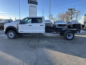 New 2024 Ford Super Duty F-550 DRW XLT CREW CHASSIS 4WD W/RUNNING BOARDS, SKID PLATES, HIGH CAPACITY TOW PKG & 19,500 LBS PAYLOAD PKG