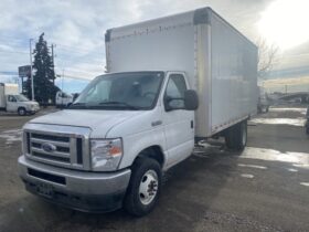 New 2024 Ford E-Series Cutaway CHASSIS W/CUBE VAN BODY, EXTERIOR UPGRADE PKG, AND REARVEW CAMERA