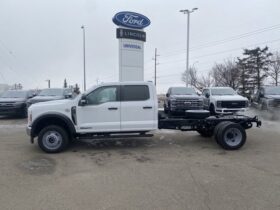 New 2024 Ford Super Duty F-550 DRW XLT CREW CHASSIS 4WD W/RUNNING BOARDS, SKID PLATES, HIGH CAPACITY TOW PKG & 19,500 LBS PAYLOAD PKG