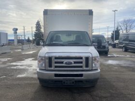 New 2024 Ford E-Series Cutaway CHASSIS W/CUBE VAN BODY, EXTERIOR UPGRADE PKG, AND REARVEW CAMERA