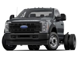 New 2024 Ford Super Duty F-550 DRW XL SUPERCREW 4WD CHASSIS W/SPARE TIRE & WHEEL, DUAL ALTERNATORS/BATTERIES, BACKUP CAM, & CHROME PKG