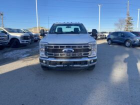 New 2024 Ford Super Duty F-350 SRW XL 2WD REG CAB CHASSIS W/RUNNING BOARDS, BLOCK HEATER & CHROME PKG