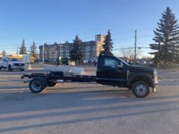 New 2024 Ford Super Duty F-550 DRW XL SUPERCREW 4WD CHASSIS W/SPARE TIRE & WHEEL, DUAL ALTERNATORS/BATTERIES, BACKUP CAM, & CHROME PKG