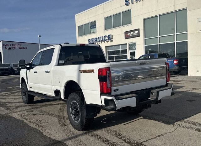 
								New 2024 Ford Super Duty F-350 SRW PLATINUM TREMOR – HIGH OUTPUT DIESEL 5TH WHEEL PREP PKG full									