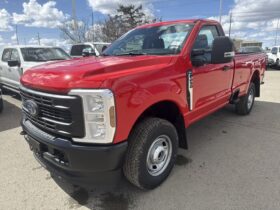 New 2025 Ford Super Duty F-250 SRW XL REG CAB 4WD W/FX4 PKG, TRAILER BRAKE CONTROLLER, AND TAILGATE STEP