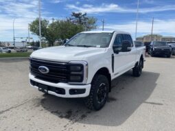 New 2025 Ford Super Duty F-350 SRW Platinum CREW 4WD W/TREMOR PKG, 5TH WHEEL PREP PKG, F&R WHEEL WELL LINERS, MOONROOF, AND SPRAY LINER