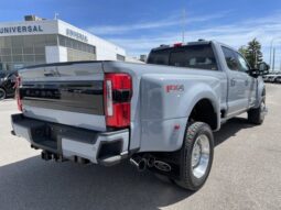 New 2025 Ford Super Duty F-450 DRW Platinum CREW 4WD W/FX4 PKG, PRO POWER ONBOARD 2KW, MOONROOF, AND TOUGH BED SPRAY-IN LINER