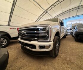 New 2025 Ford Super Duty F-450 DRW King Ranch CREW 4WD W/FX4 PKG, MOONROOF, UPFITTERS, TOUGH BED SPRAY-LINER, AND MAX RECLINE SEATS